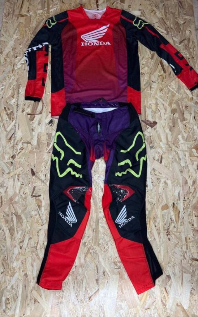 Conjunto Moto Cross Honda Fox