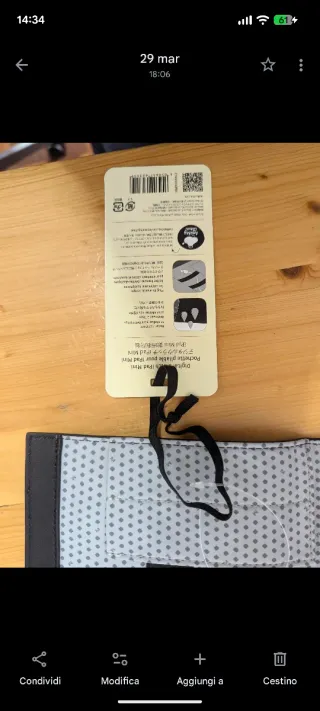 Custodia Moleskine per tablet, iPad e iPad mini 8"