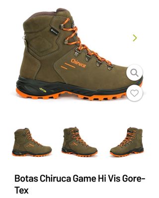 Botas Chiruca Hi Vis Gore-Tex Nuevas