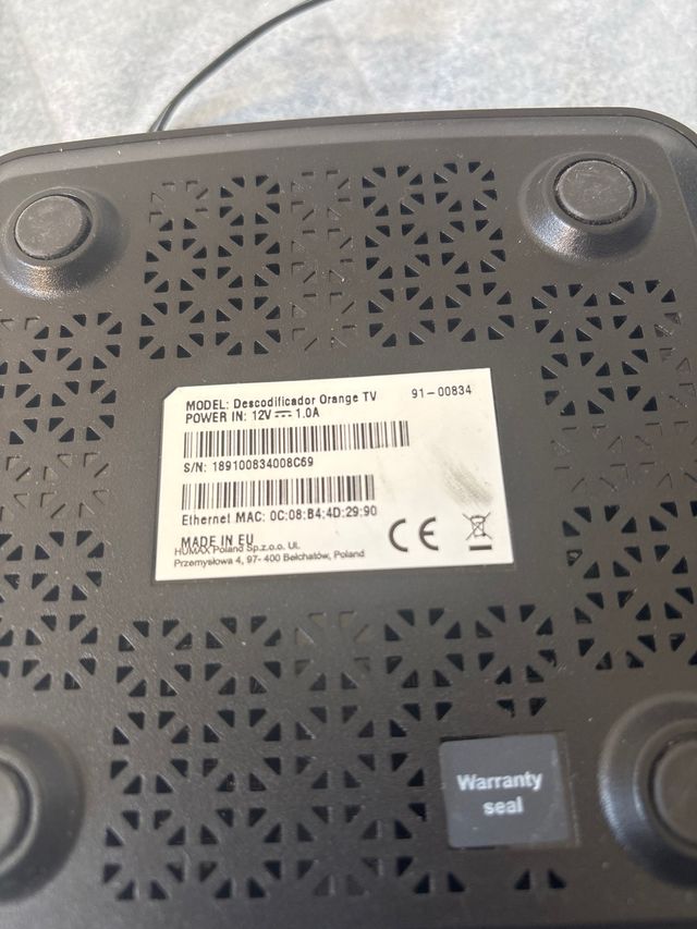 Descodificador Orange UHD