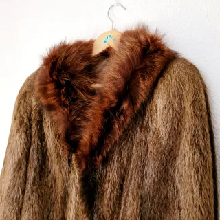 Abrigo de pelo Auténtico