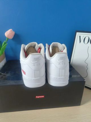 N݉ike A݉ir f݉orce 1 L݉ow Supreme White Talla 39