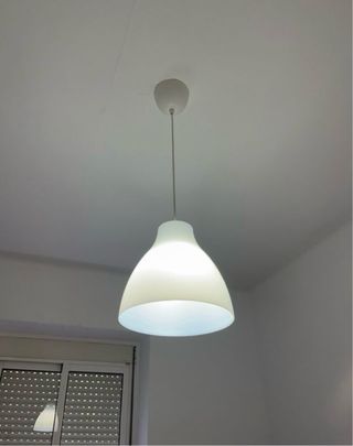 Lámpara colgante blanca