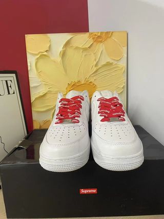 N݉ike A݉ir f݉orce 1 L݉ow Supreme White Talla 40