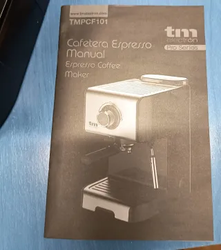 Cafetera Espresso Acero Inoxidable