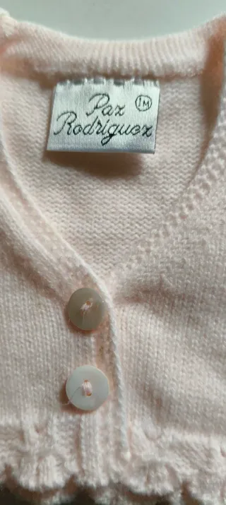 Rebeca rosa bebé Paz Rodriguez