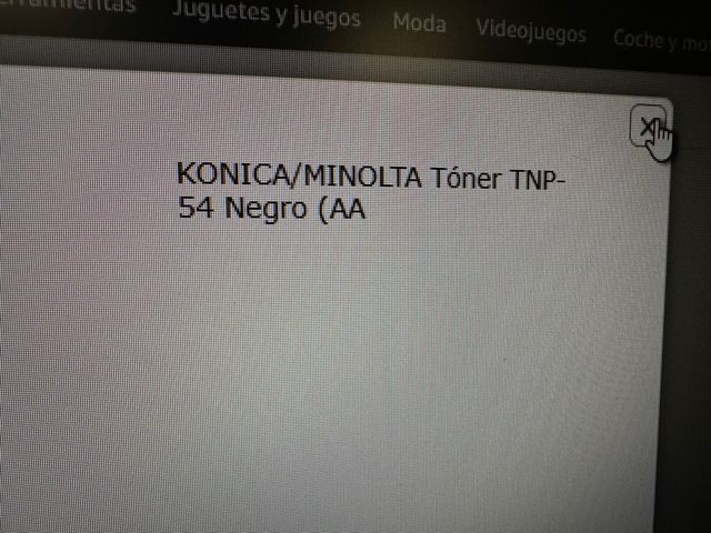 Konica Minolta TNP-54 Toner Preto TNP54