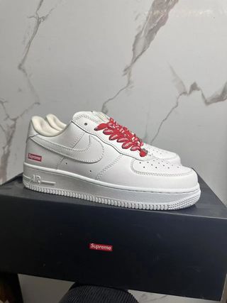 N݉ike A݉ir f݉orce 1 L݉ow Supreme White Talla 42