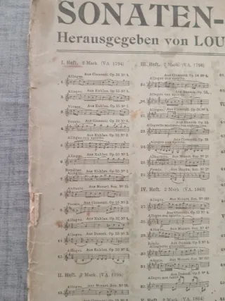 Sonatas para Piano L. Köhler Op.165.