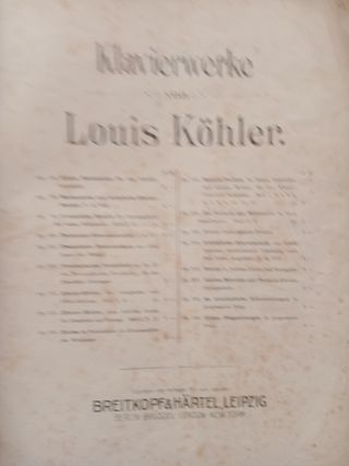 Sonatas para Piano L. Köhler Op.165.