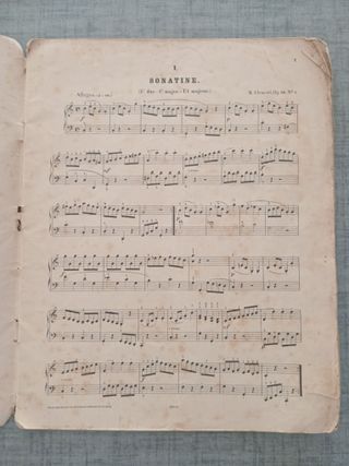 Sonatas para Piano L. Köhler Op.165.