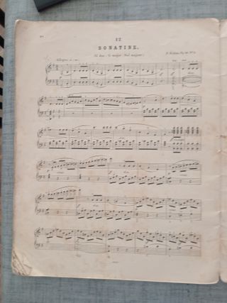 Sonatas para Piano L. Köhler Op.165.