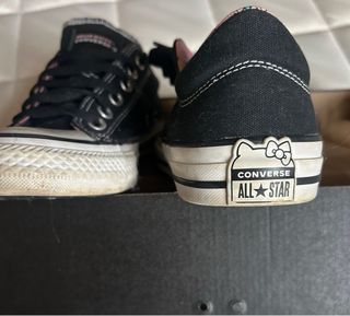 Converse Hello Kitty Negro/Rosa
