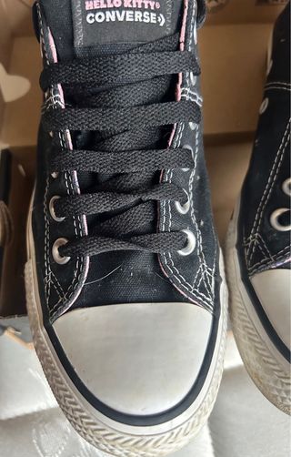 Converse Hello Kitty Negro/Rosa
