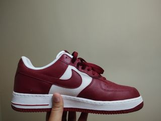 Nike Air Force 1 Rojas y Blancas