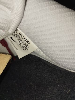 Nike Air Force 1 Rojas y Blancas