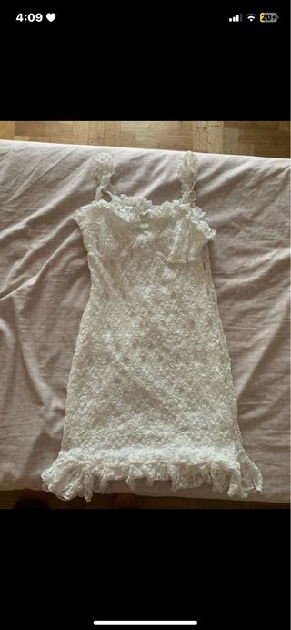 Vestitino bianco in pizzo