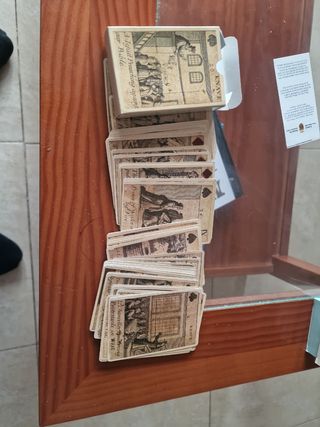 Baraja de Cartas Histórica Reproducción