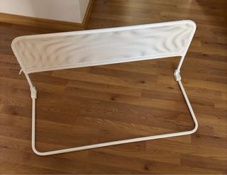 Barrera de Cama Infantil Blanca