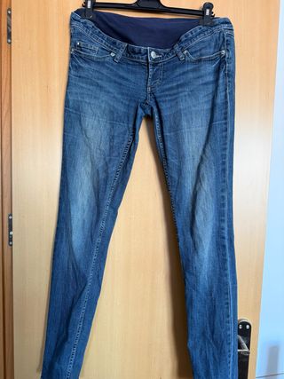 Pantalones vaqueros premamá H&M talla M