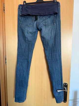 Pantalones vaqueros premamá H&M talla M