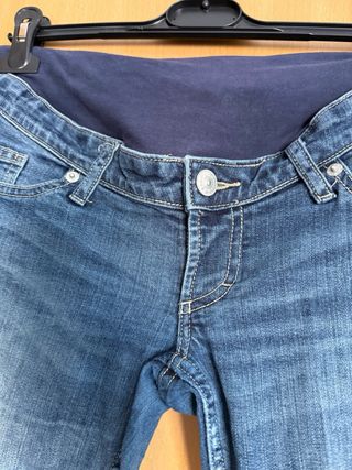 Pantalones vaqueros premamá H&M talla M