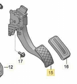 PEDAL ACELERADOR SEAT LEON DGE