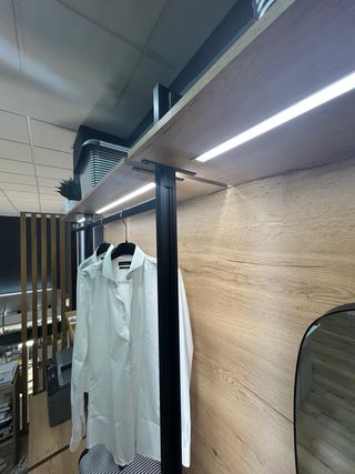 Vestidor Abierto Nobilia estratificado madera