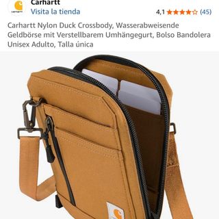Carhartt Bolso Bandolera Nylon Marrón