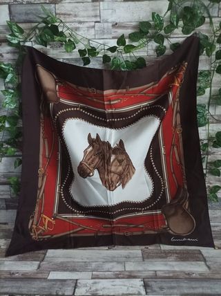 Foulard Emiliani con Cavalli 76x73 cm