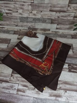 Foulard Emiliani con Cavalli 76x73 cm