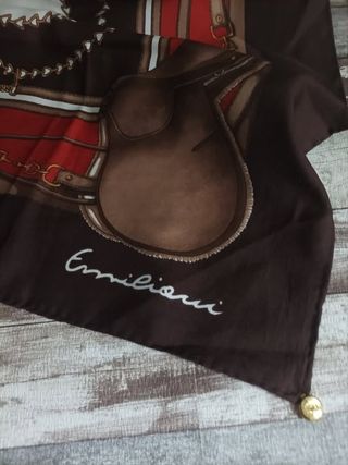 Foulard Emiliani con Cavalli 76x73 cm