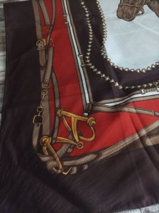 Foulard Emiliani con Cavalli 76x73 cm