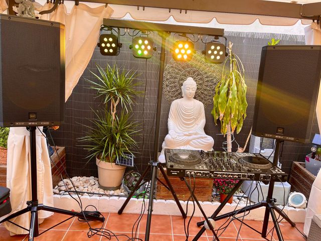 ALQUILER equipo sonido RCF + luces LED - MADRID