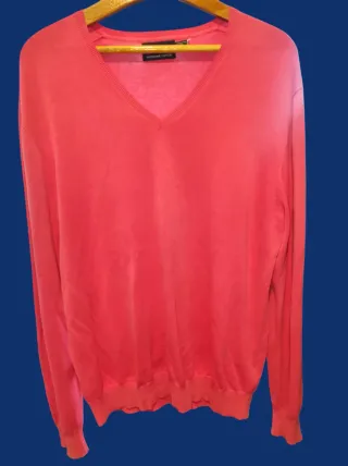Jersey rosa Massimo Dutti hombre