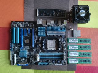 CPU, placa base y RAM 