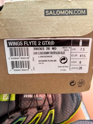 Salomon Wings Flyte 2 GTX Zapatillas Trail Running