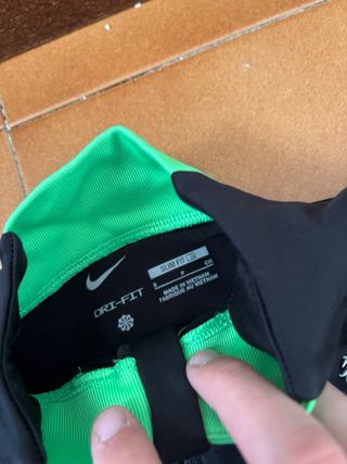 Tuta Liverpool Nike Uomo Nero Verde