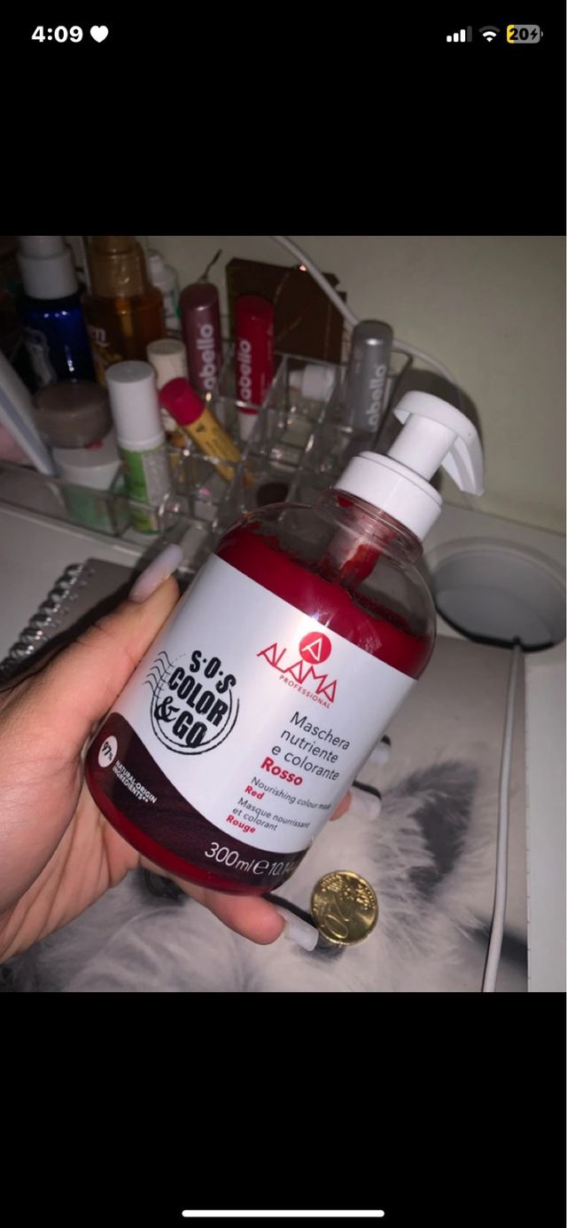 ALAMA Maschera SOS Color & Go Rosso