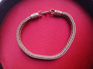 Bracciale uomo argento