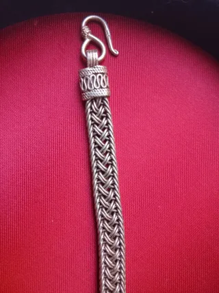 Bracciale uomo argento