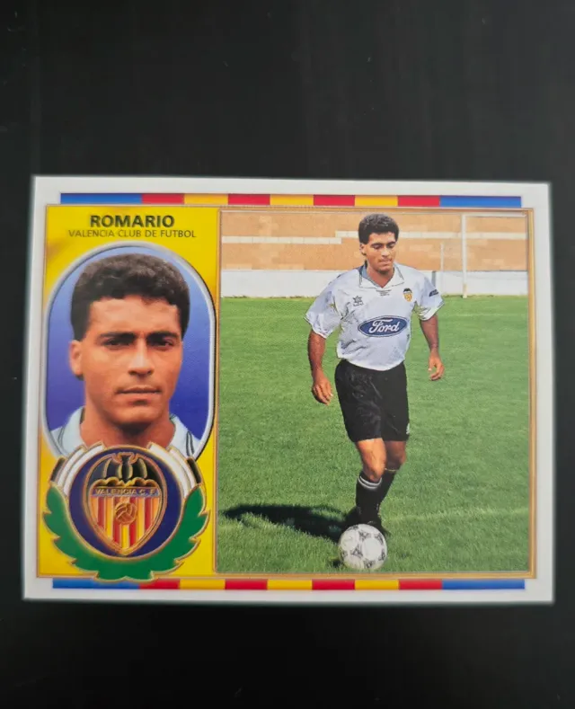 Cromo Romario Valencia CF Fichaje Nº23