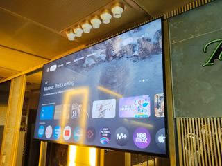 Televisor Sony 85 Negro y Dorado