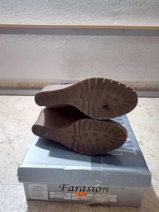 Botas Marrones Talla 39 para la nieve