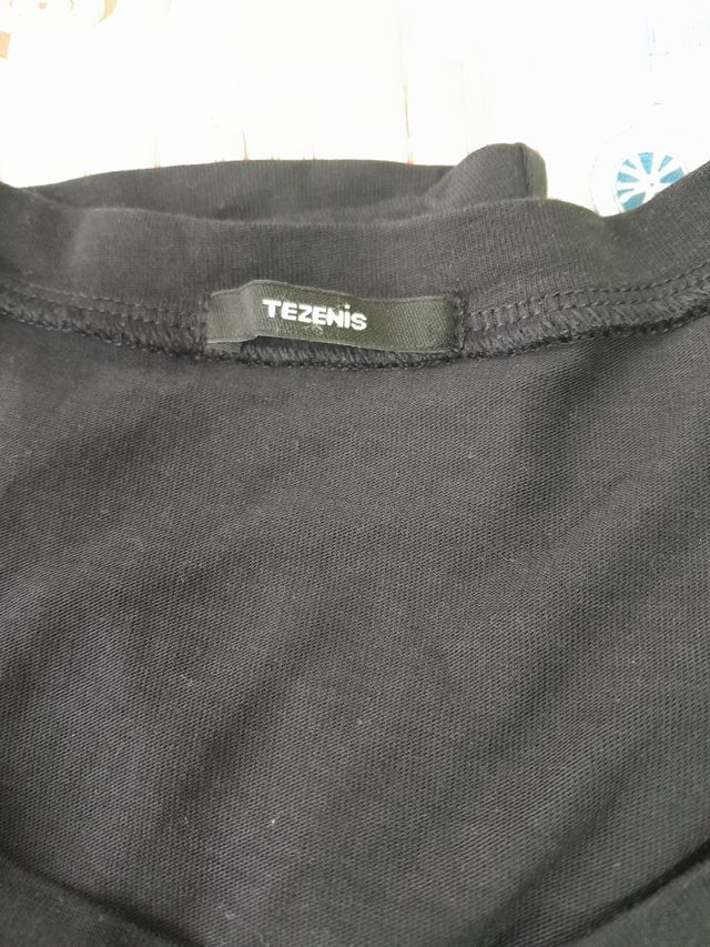 Camiseta Yess Talla XL Manga Larga Azul Marino