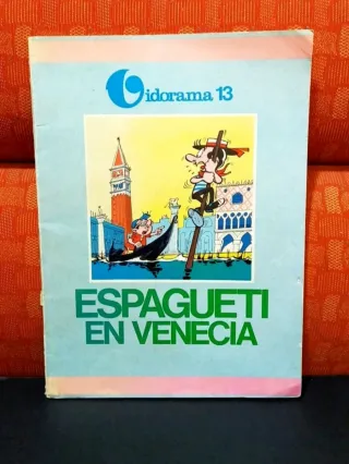 Cómic 1971 Espagueti en Venecia Vidorama Antiguo