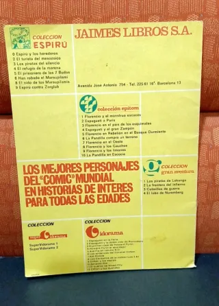 Cómic 1971 Espagueti en Venecia Vidorama Antiguo