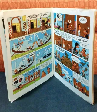 Cómic 1971 Espagueti en Venecia Vidorama Antiguo