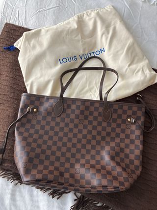 Bolso Louis Vuitton Neverfull Marrón