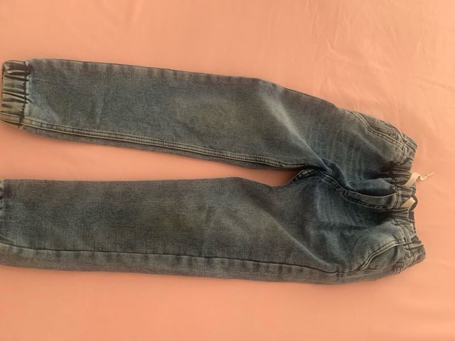 Vaqueros niño azul